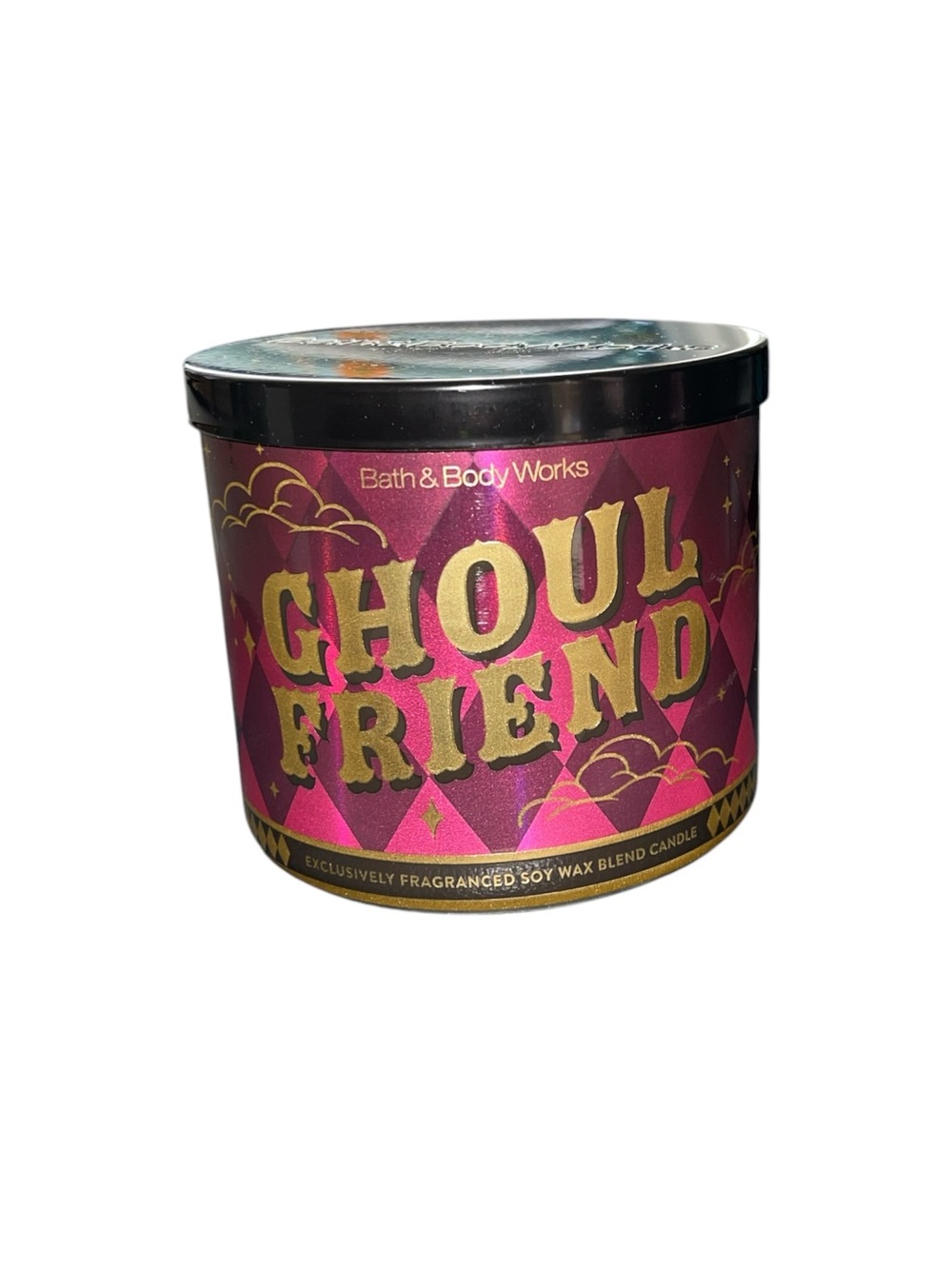 BATH & BODY WORKS GHOUL FRIEND 3 WICK CANDLE